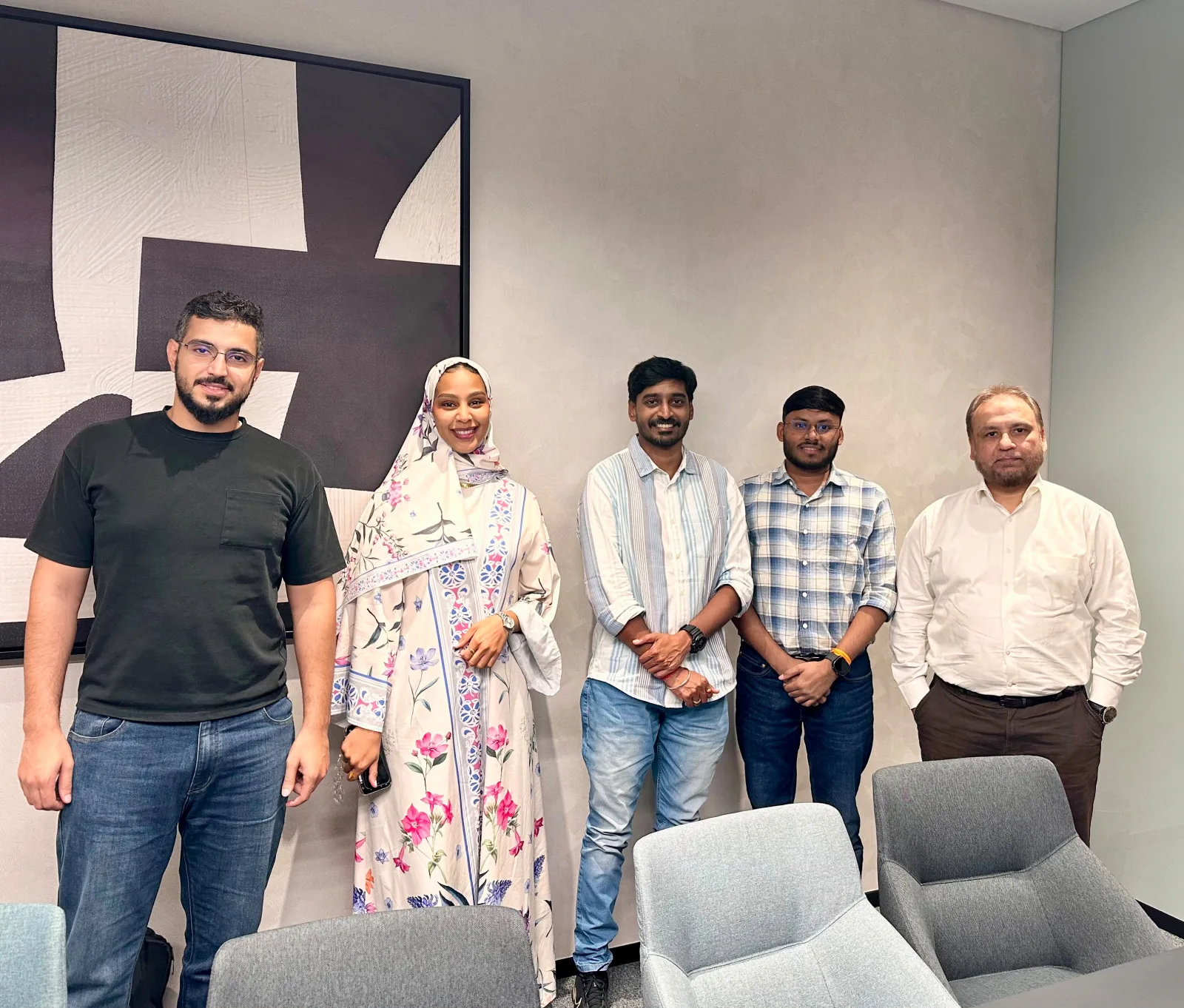 The Shyphan team together with the Zoho partner team