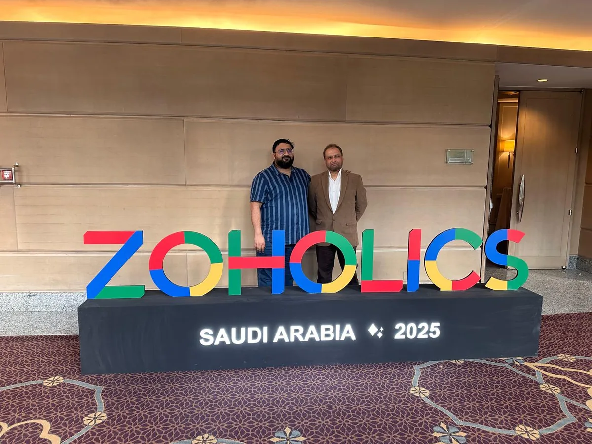 Co-founders Amir Ehtesham and Fazal Mahfooz at Zoholics