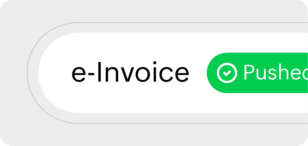 e-Invoice data