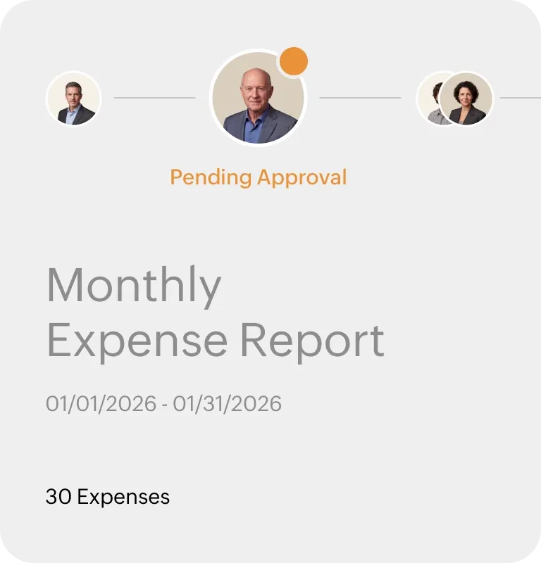 Expense approvals