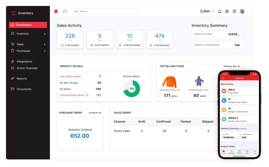 Inventory and fulfilment
