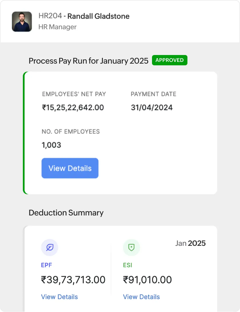 Zoho Payroll